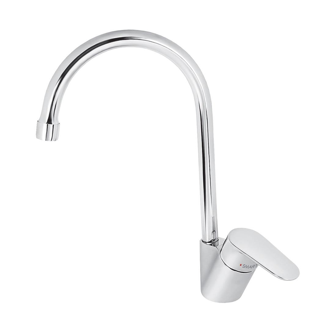 Rosan Smart 210 Chrome baterija (slavina) za sudoperu sa 3 cevi sa pokretnom lulom JA382003