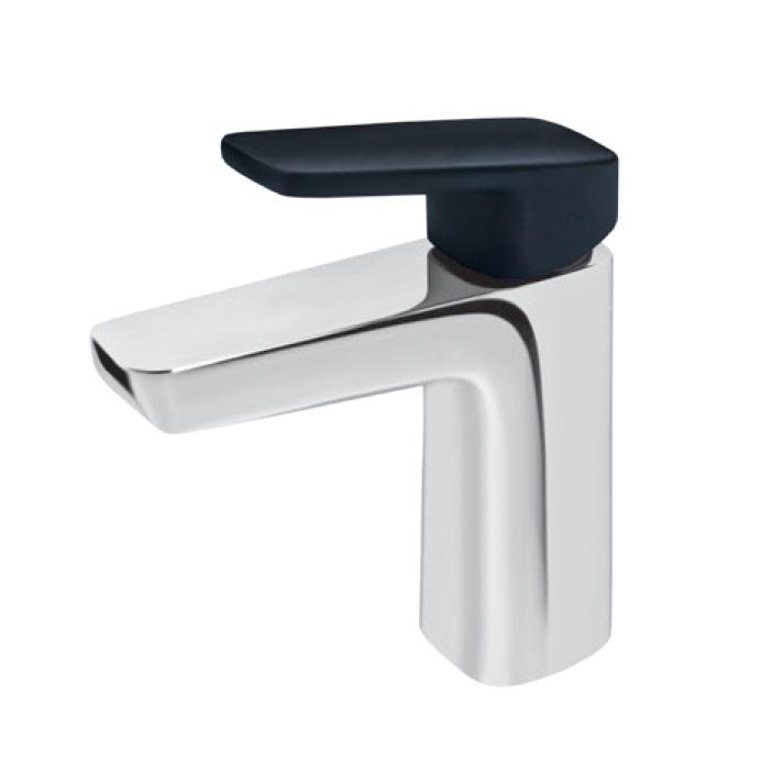 Rosan Stolz 100 Matt Black baterija (slavina) za umivaonik 130101B