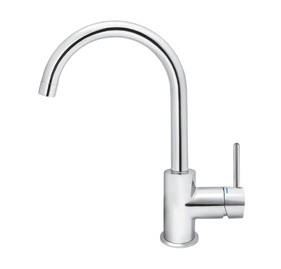 Rosan Zerro 200 Chrome baterija (slavina) za sudoperu/umivaonik sa 3 cevi JZ38103