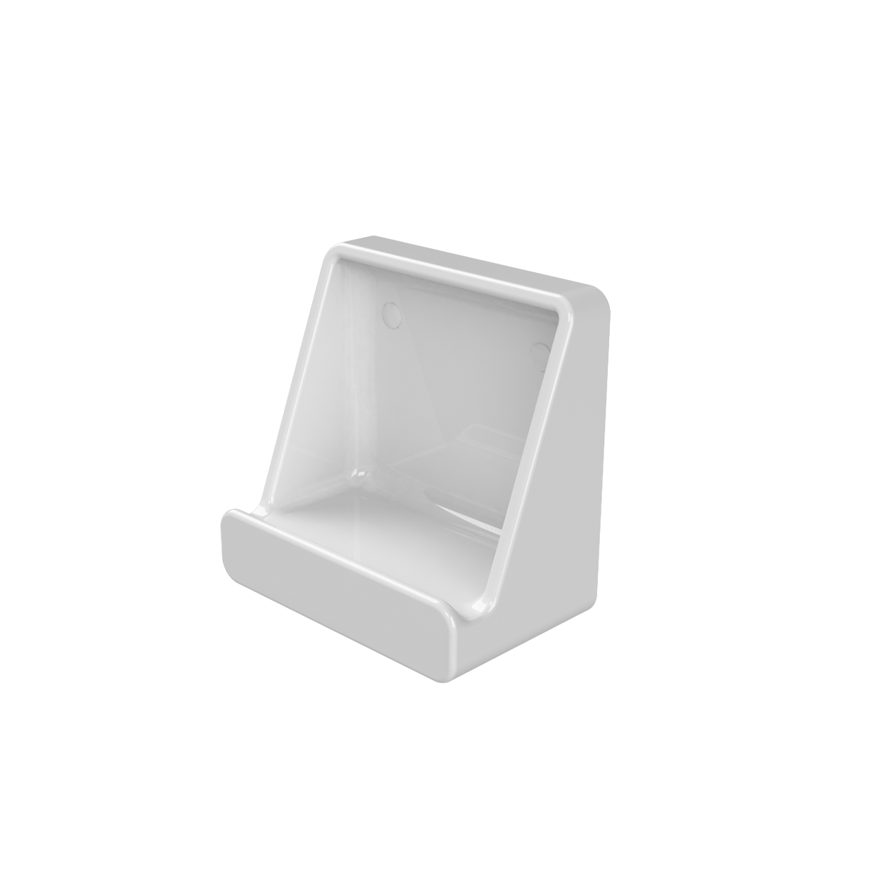 Turkuaz CeraStyle Defne White držač sapuna konzolni keramički sa ramom 10000