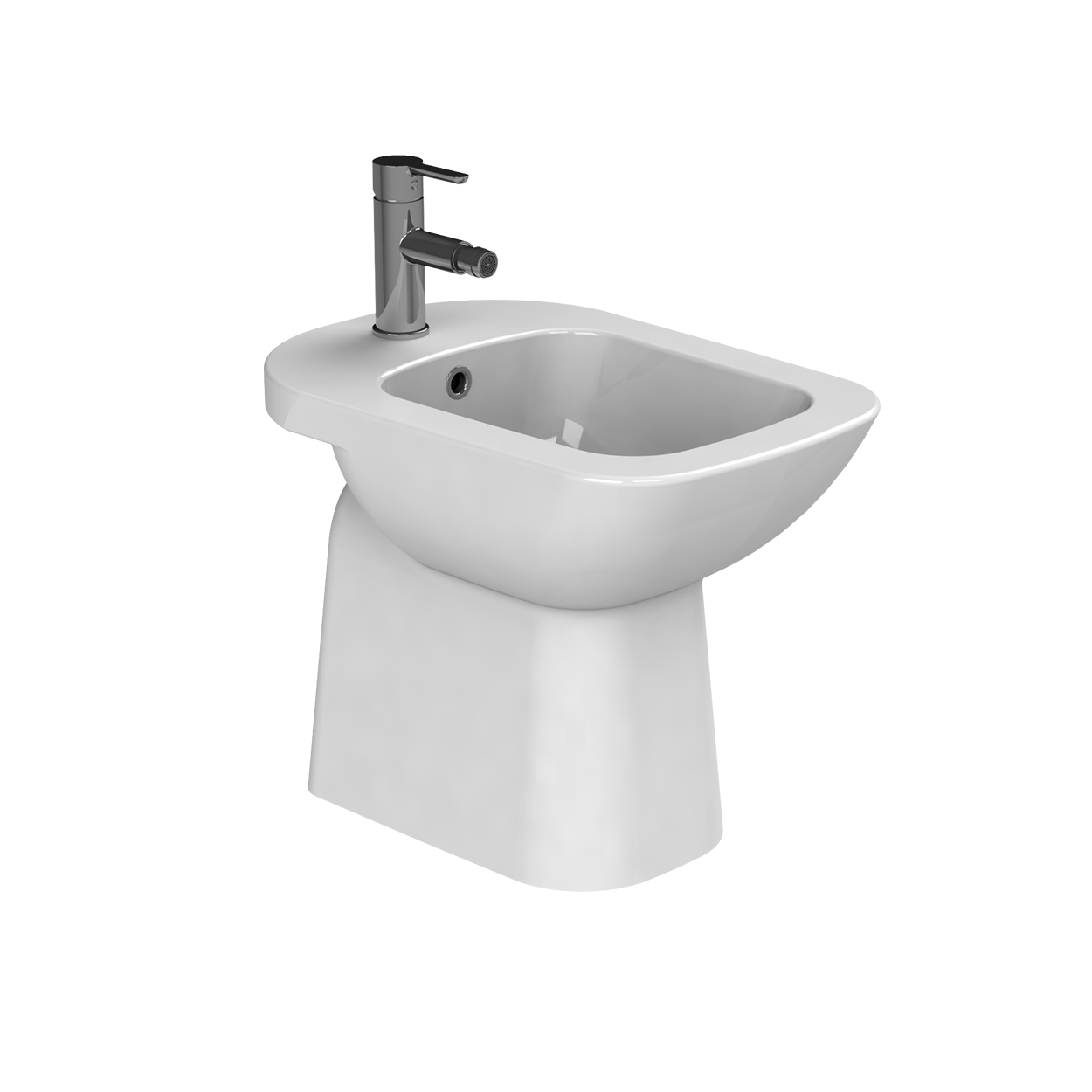 Turkuaz CeraStyle Duru White bide podni 36x50,8x39,8 15300