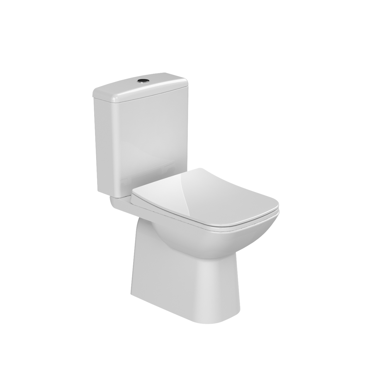 Turkuaz CeraStyle Duru White monoblok sa odvodom u pod (simplon) 33,1x62,3x79 28800W