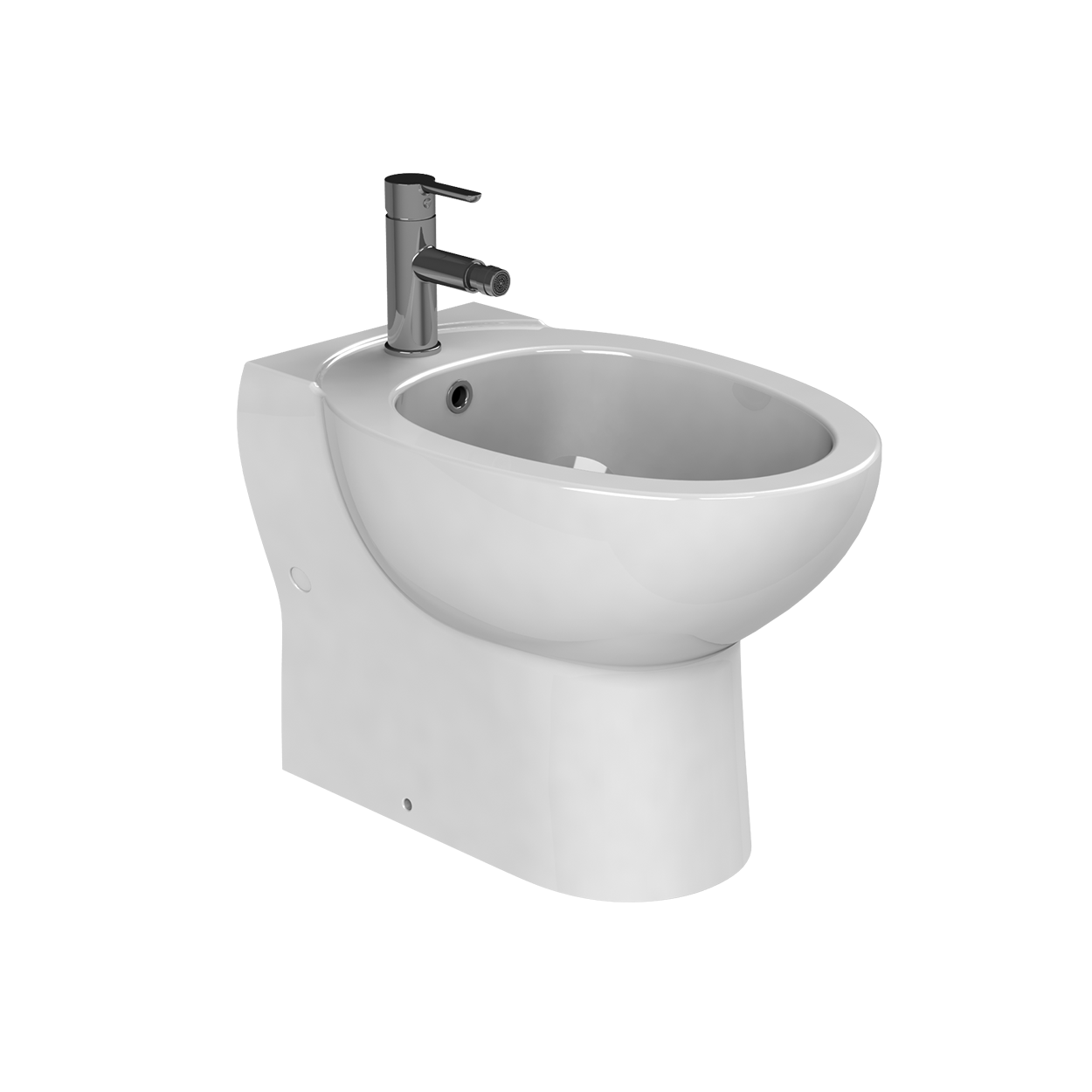 Turkuaz CeraStyle Lila White bide podni 36,5x53,8x40 5400