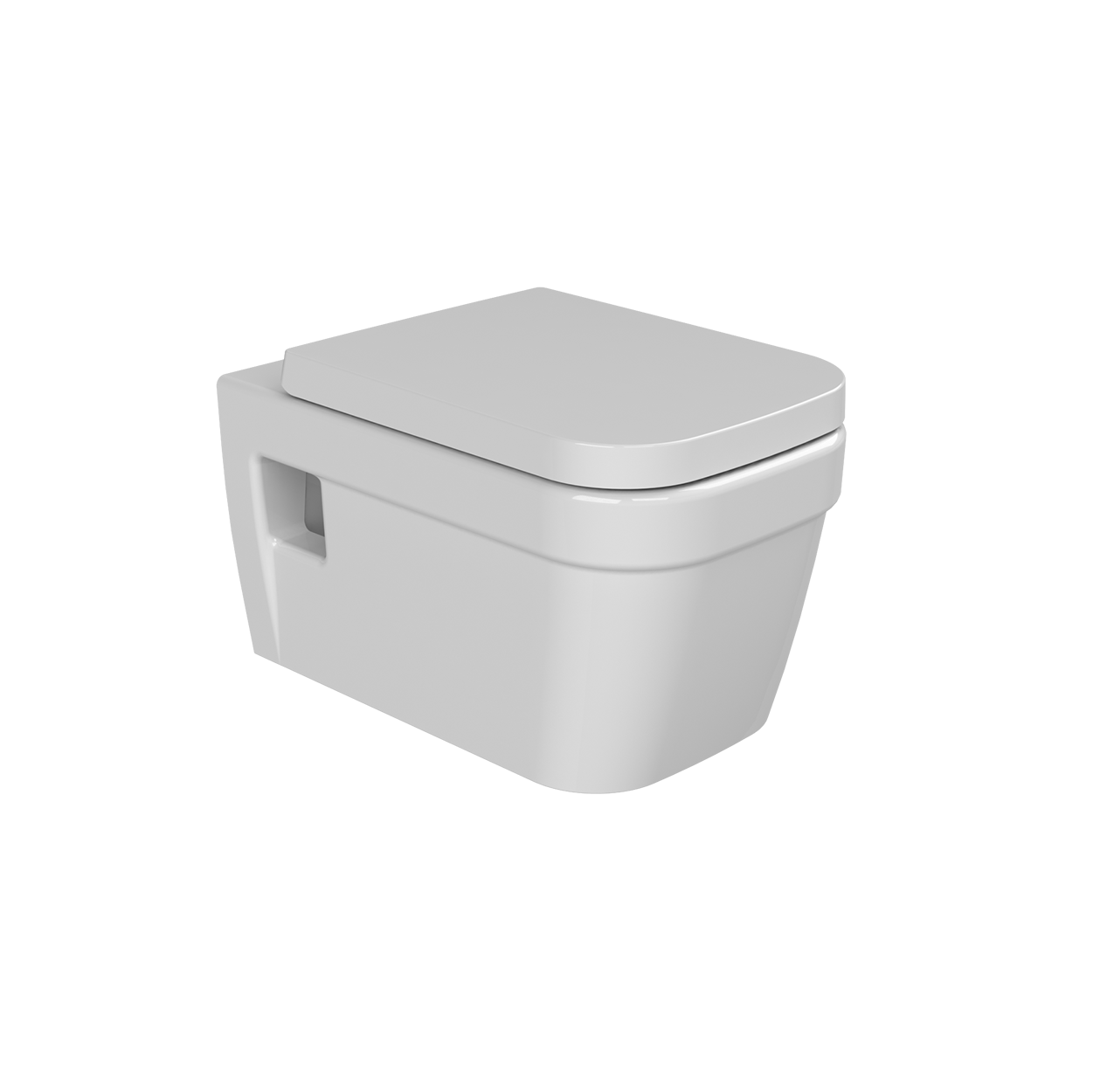 Turkuaz CeraStyle Noura White Rimless WC šolja konzolna sa vidljivim kačenjem 19900W