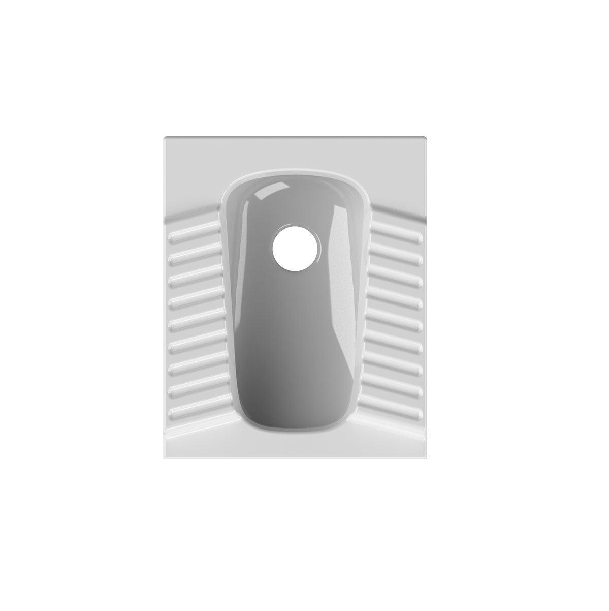 Turkuaz CeraStyle White čučavac 50x61,5 horizontalni dovod vertikalni odvod 4500