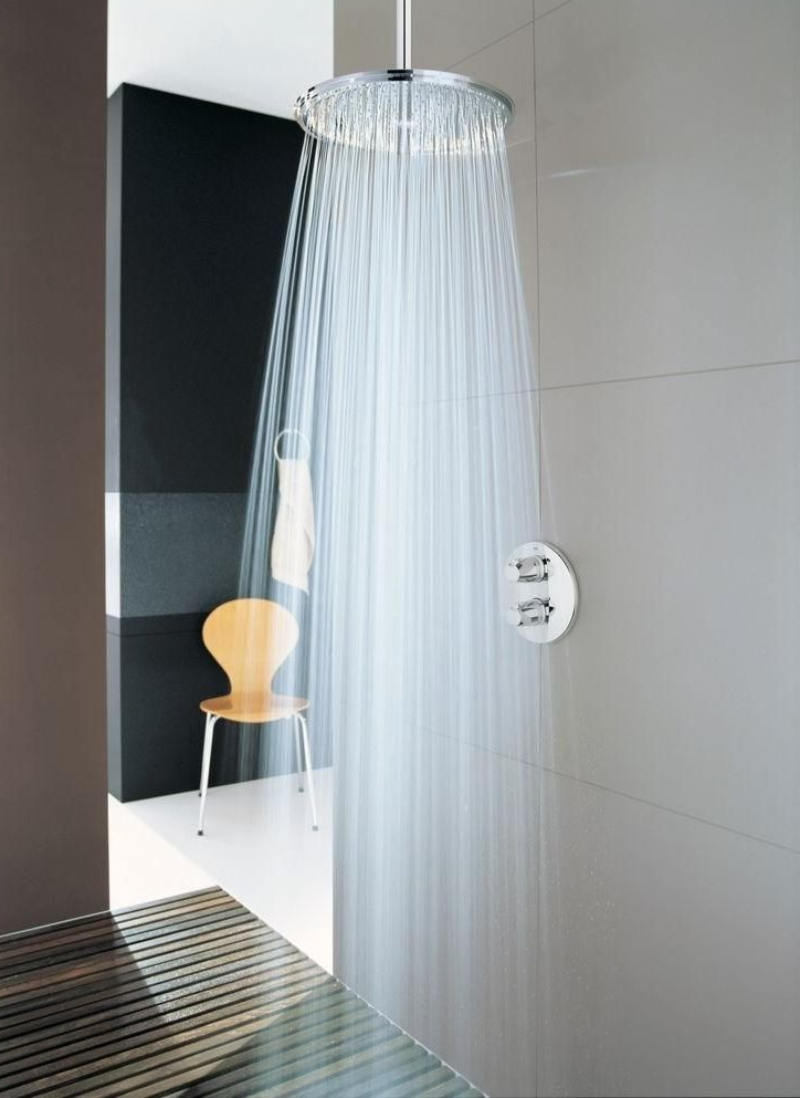 Hansgrohe RainDance S 180 Chrome nadglavni tuš okrugli sa plafonskim držačem 27478000