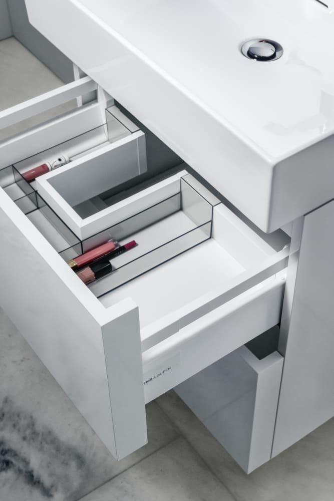 Laufen Kartell White umivaonik (lavabo) 100x46x12 konzolni i nadgradni sa rupom za bateriju i prelivom 8.1633.7.000.104.1