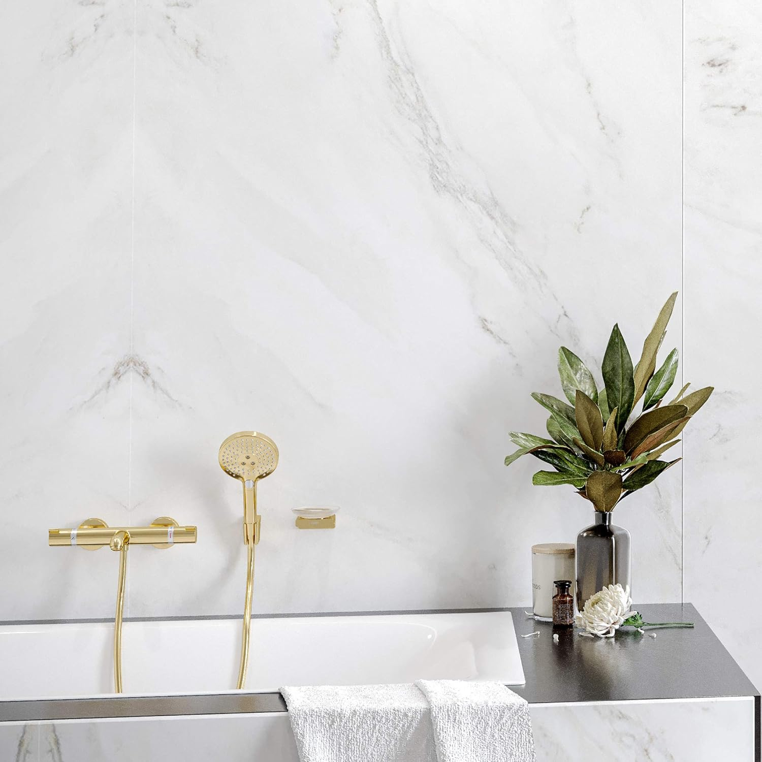 Hansgrohe Raindance Select S EcoSmart 120 Polished Gold Optic ručni tuš sa 3 vrste mlaza 26531990