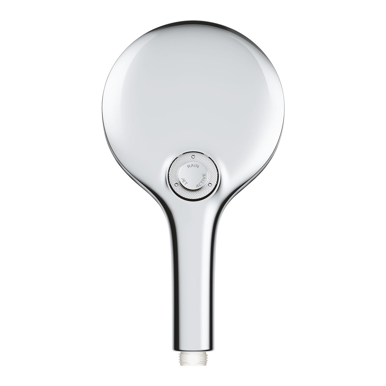 Grohe Rainshower Smartactive 130 Chrome ručni tuš sa 3 mlaza, usponska šipka za tuš, Silverflex 1750 crevo za tuš i Easyreach polica 26575000