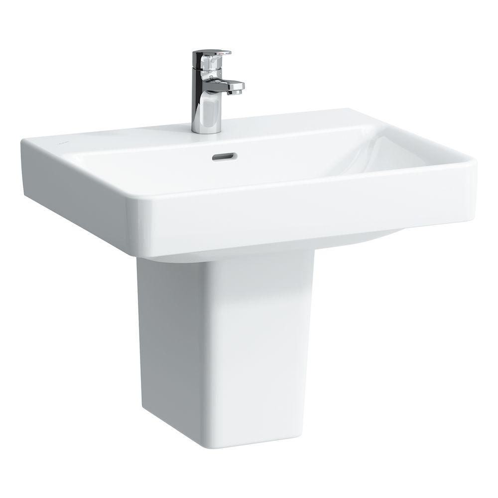 Laufen Pro S White umivaonik (lavabo) 60x46,5x9,5 konzolni sa rupom za bateriju 8.1096.3.000.104.1