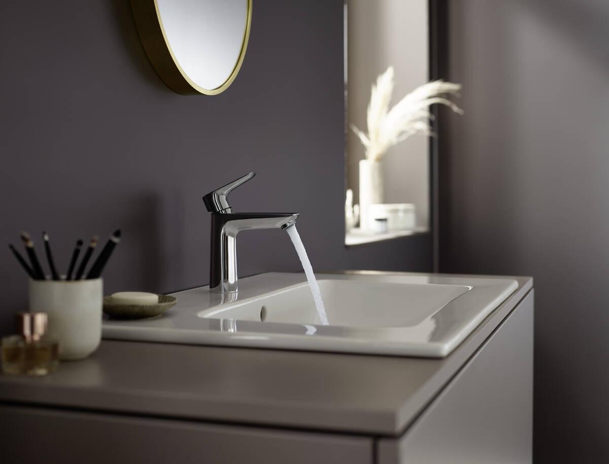 Hansgrohe Talis E 110 Chrome baterija (slavina) za umivaonik sa odlivnim ventilom sifona push-open 71711000 