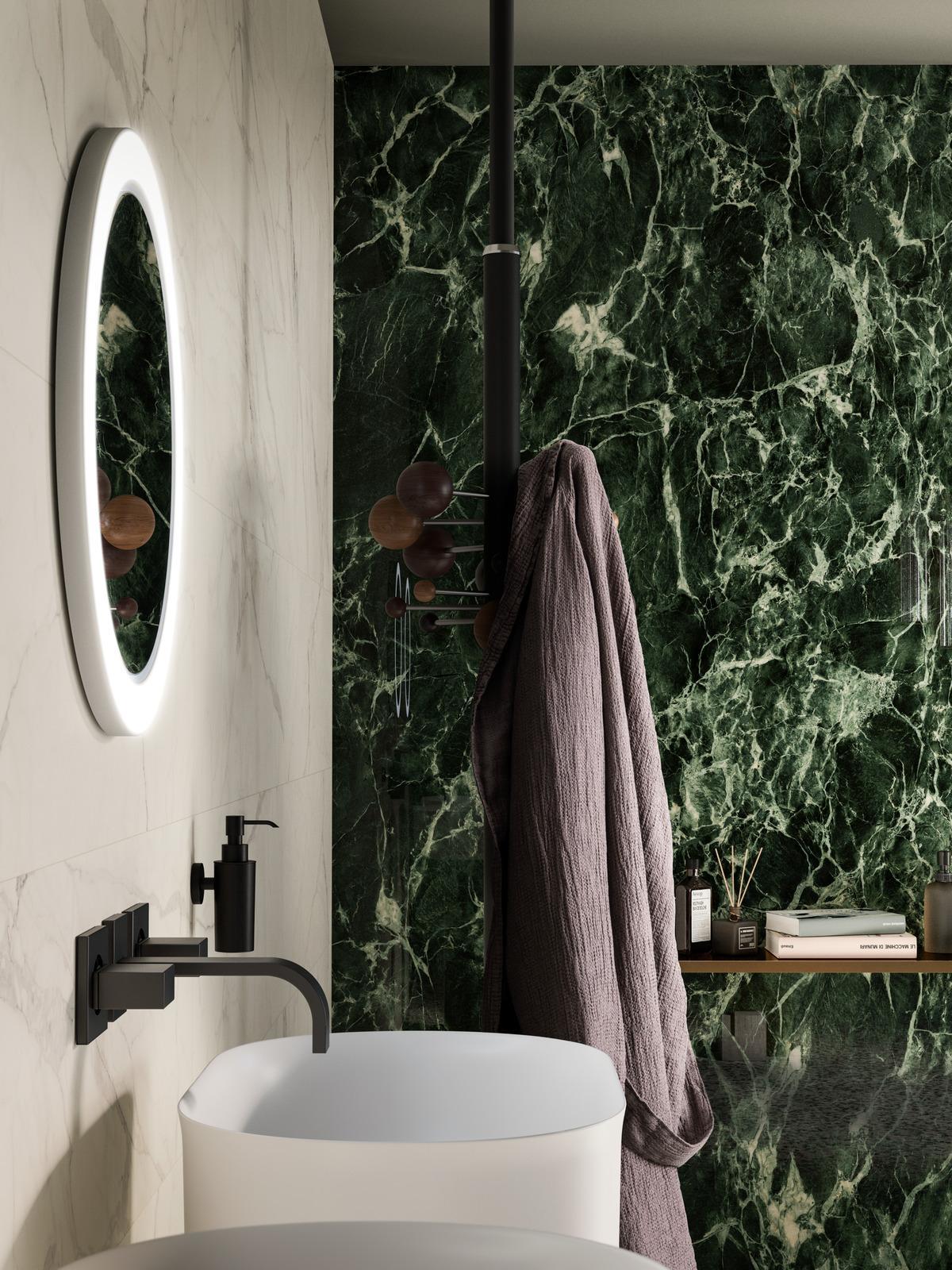 Marazzi Marble Verde Aver MANE 120x120 6mm Grande Naturalle/Matt Rett pločica podno-zidna 2,88 57,6