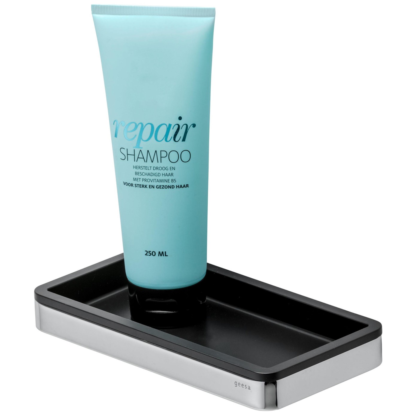 Geesa Frame 210 Black/Chrome polica 918802-02-06