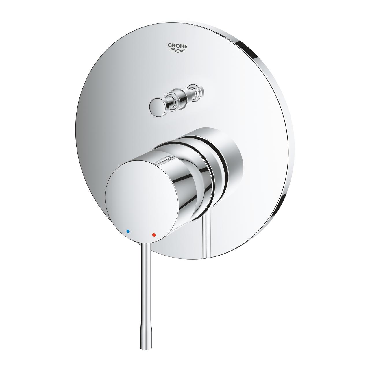 Grohe Essence Chrome mešač sa prebacivačem sa dve funkcije okrugli 24167001