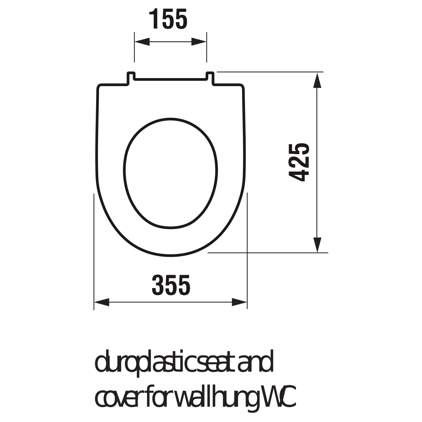 Jika Lyra Plus White  WC daska sa šarkama od nerđajućeg čelika 8.9338.4.300.063.1