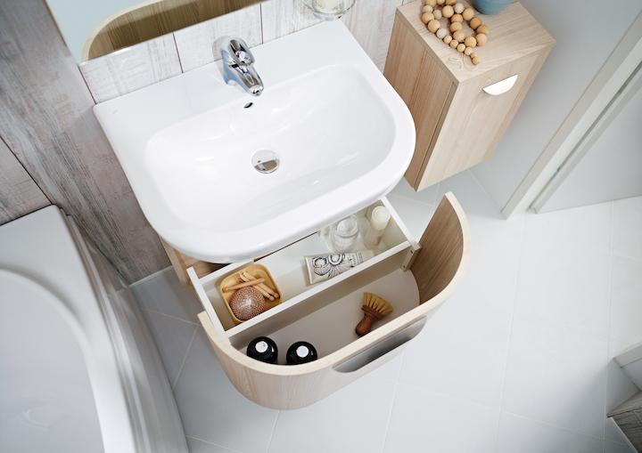 Jika Deep White umivaonik (lavabo) 60x45x19 konzolni sa rupom za bateriju i sa prelivom 8.1261.3.000.104.1