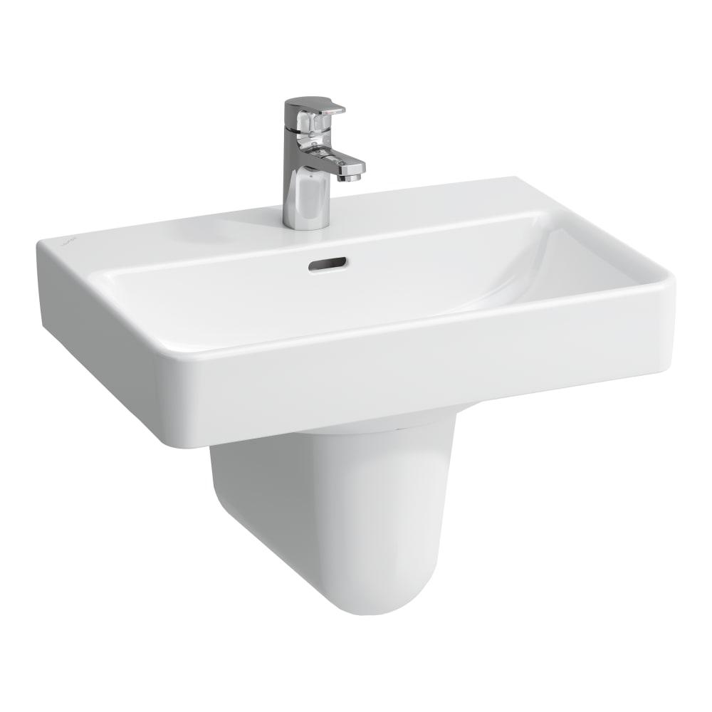 Laufen Pro S White umivaonik (lavabo) 60x38x17,5 konzolni sa rupom za bateriju i prelivom 8.1895.9.000.104.1