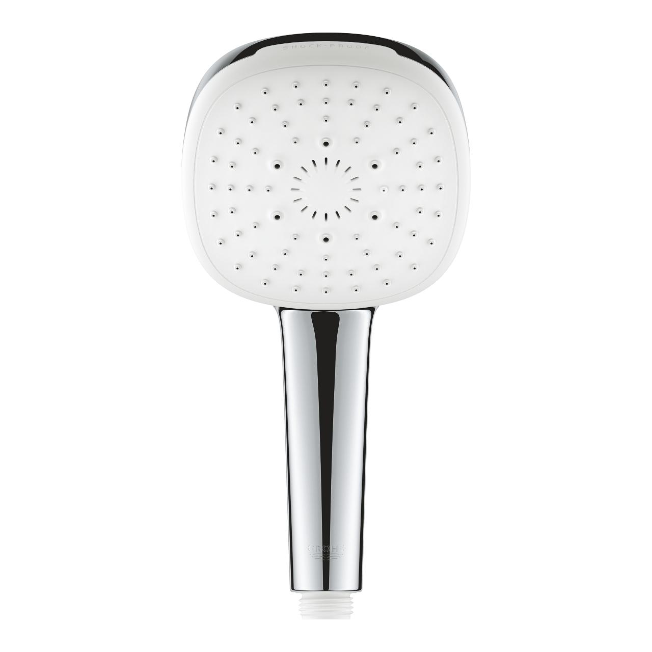 Grohe Tempesta Cube 110 Chrome ručni tuš sa 3 mlaza četvrtasti 27572003