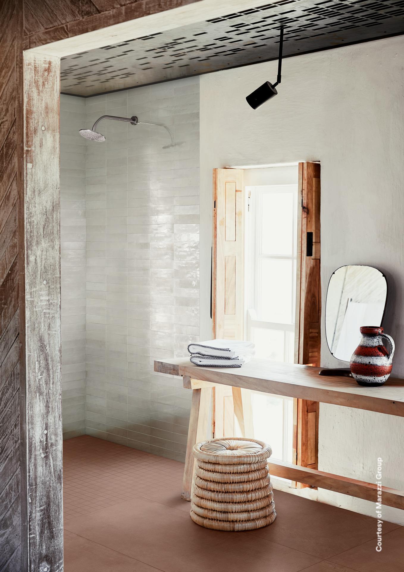 Marazzi Lume Off White Struttura 3D Swing MP99 6x24 14mm Lux pločica zidna sjajna talasasta 0.720 43.200