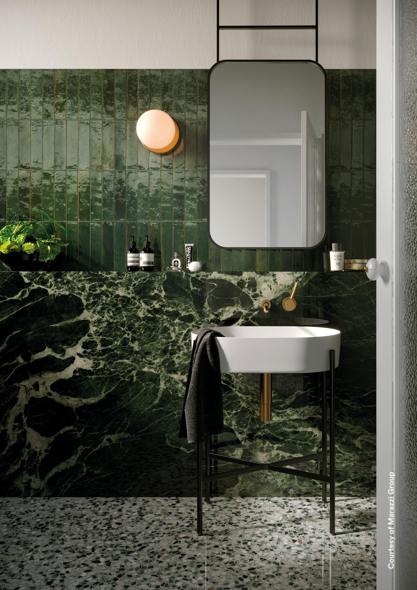 Marazzi Marble Verde Aver M9D0 120x278 6mm Grande Lux Rett pločica podno-zidna polirana 3.340 60.050