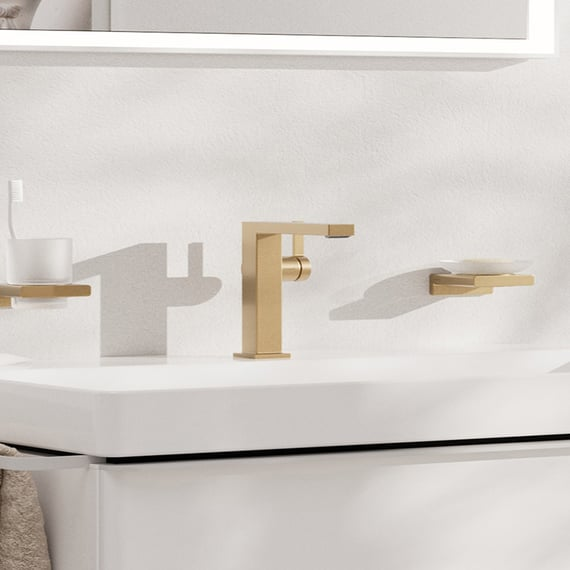 Hansgrohe Tecturis E CoolStart 240 Brushed Bronze baterija (slavina) za umivaonik sa odlivnim ventilom sifona push-open 73073140