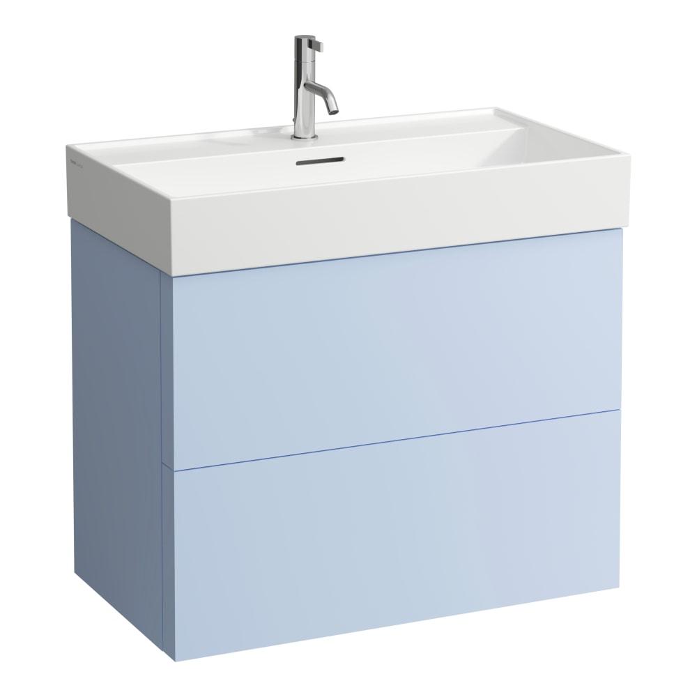 Laufen Kartell White umivaonik (lavabo) 80x46x12 konzolni i nadgradni sa rupom za bateriju i prelivom 8.1033.6.000.104.1