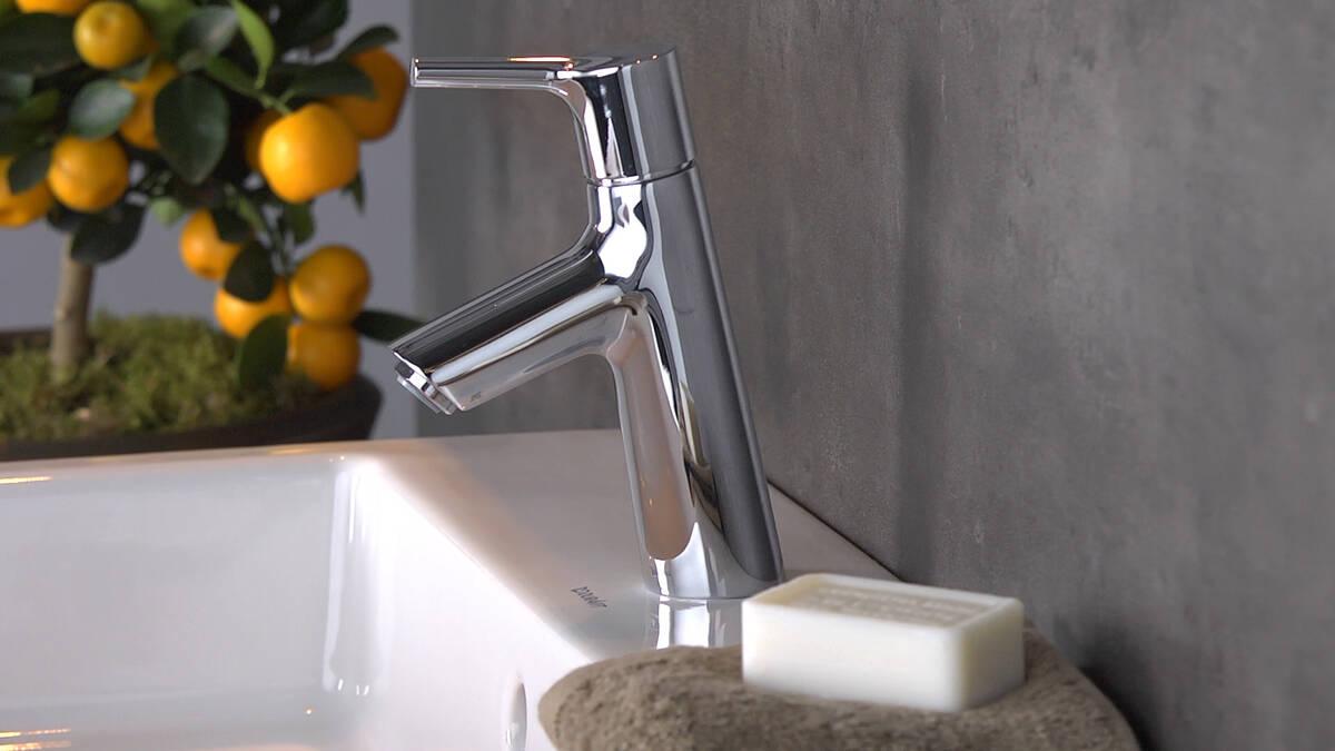 Hansgrohe Talis S 80 Chrome baterija (slavina) za umivaonik sa odlivnim ventilom sifona pop-up 72010000