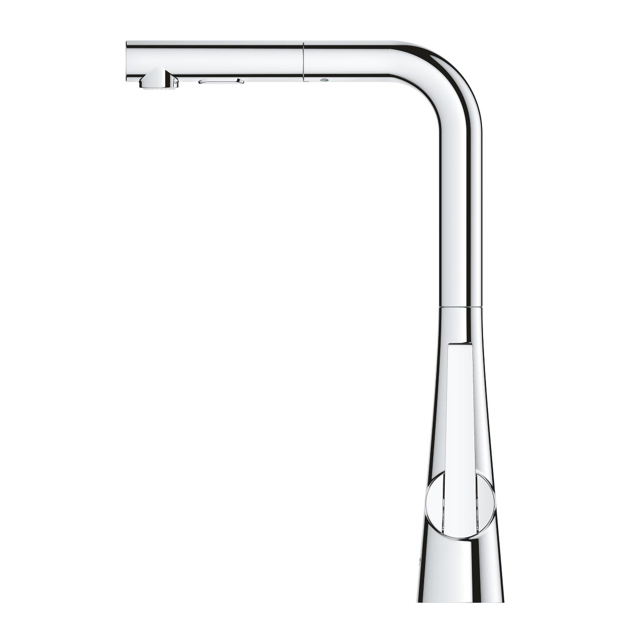 Grohe Zedra 350 Chrome baterija (slavina) za sudoperu sa izvlačećim tušem 32553002