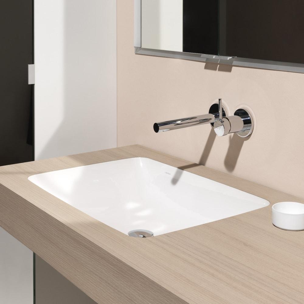 Laufen Pro S White umivaonik (lavabo) 55x38x17 podgradni sa prelivom 8.1196.8.000.109.1