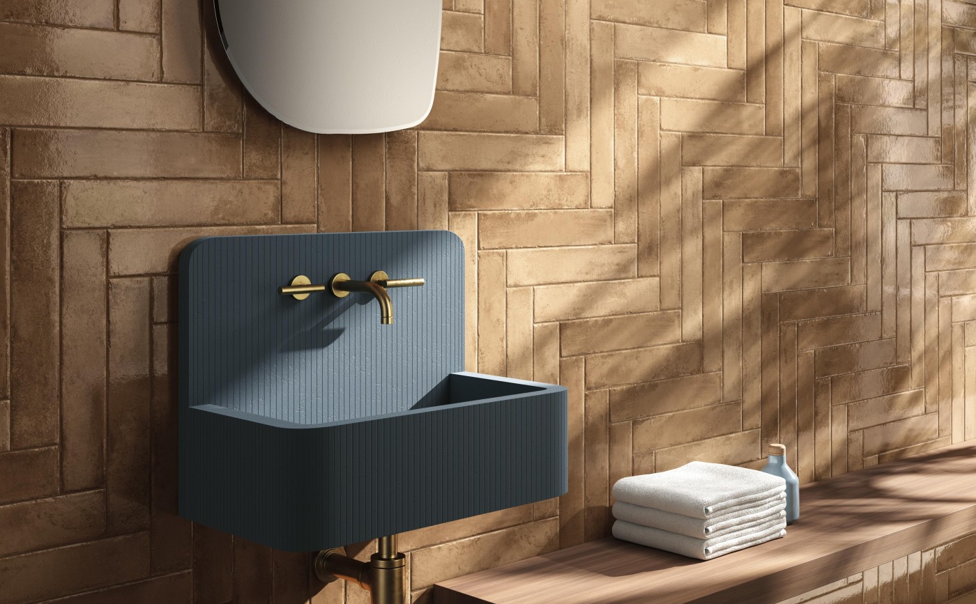 Faetano Progetto 1962 Terre Brick 74PO09 7,5x40 8,5mm Lux/Shine pločica podno-zidna polirana 1.320 47.520