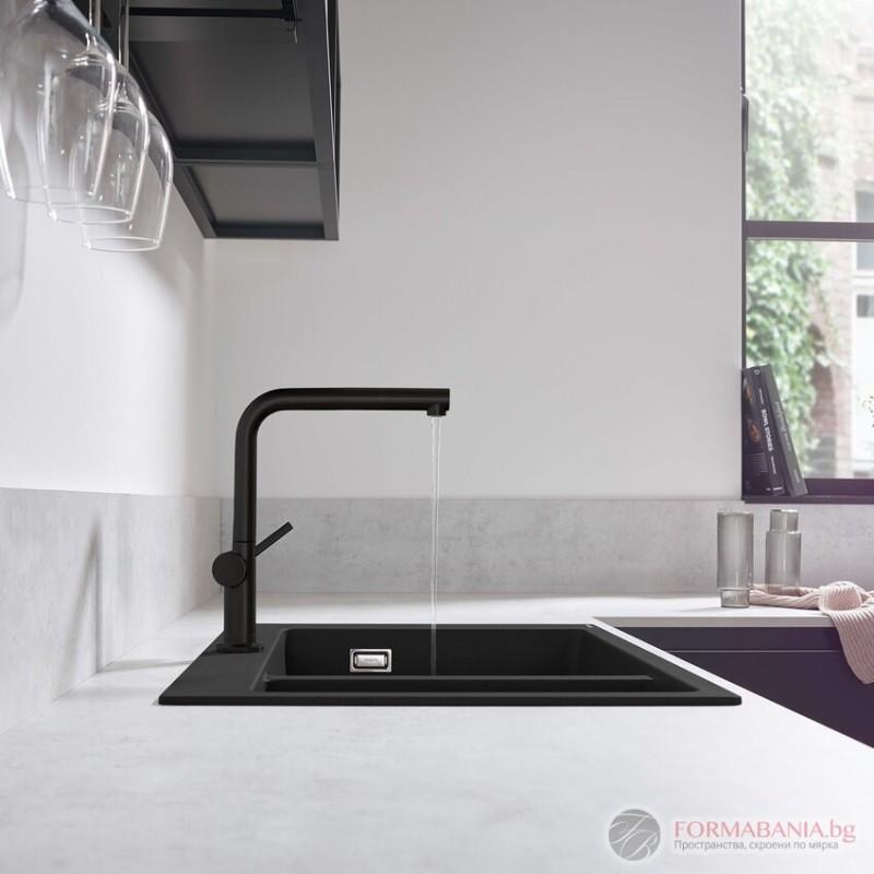 Hansgrohe Talis M54 270 Matt Black baterija (slavina) za sudoperu 72840670