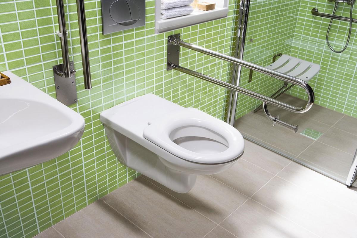 Jika Deep White WC šolja za osobe sa invaliditetom 36x70x38 konzolna 8.2064.2.000.000.1