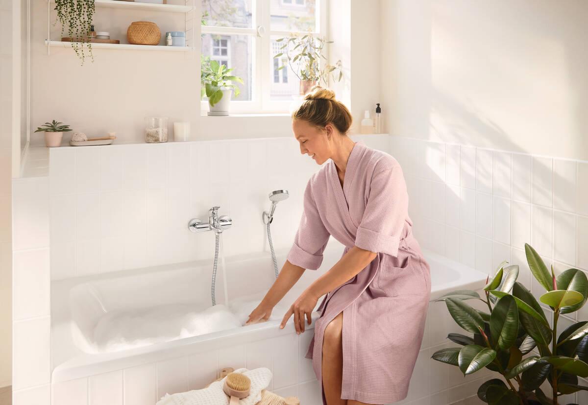 Hansgrohe Rebris S Chrome baterija (slavina) za ručni tuš sa izlivom 72440000