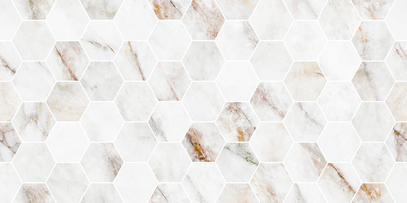 Keramika Kanjiža Marvel Hexagon 30x60 8,8mm pločica zidna 1.080 51.840