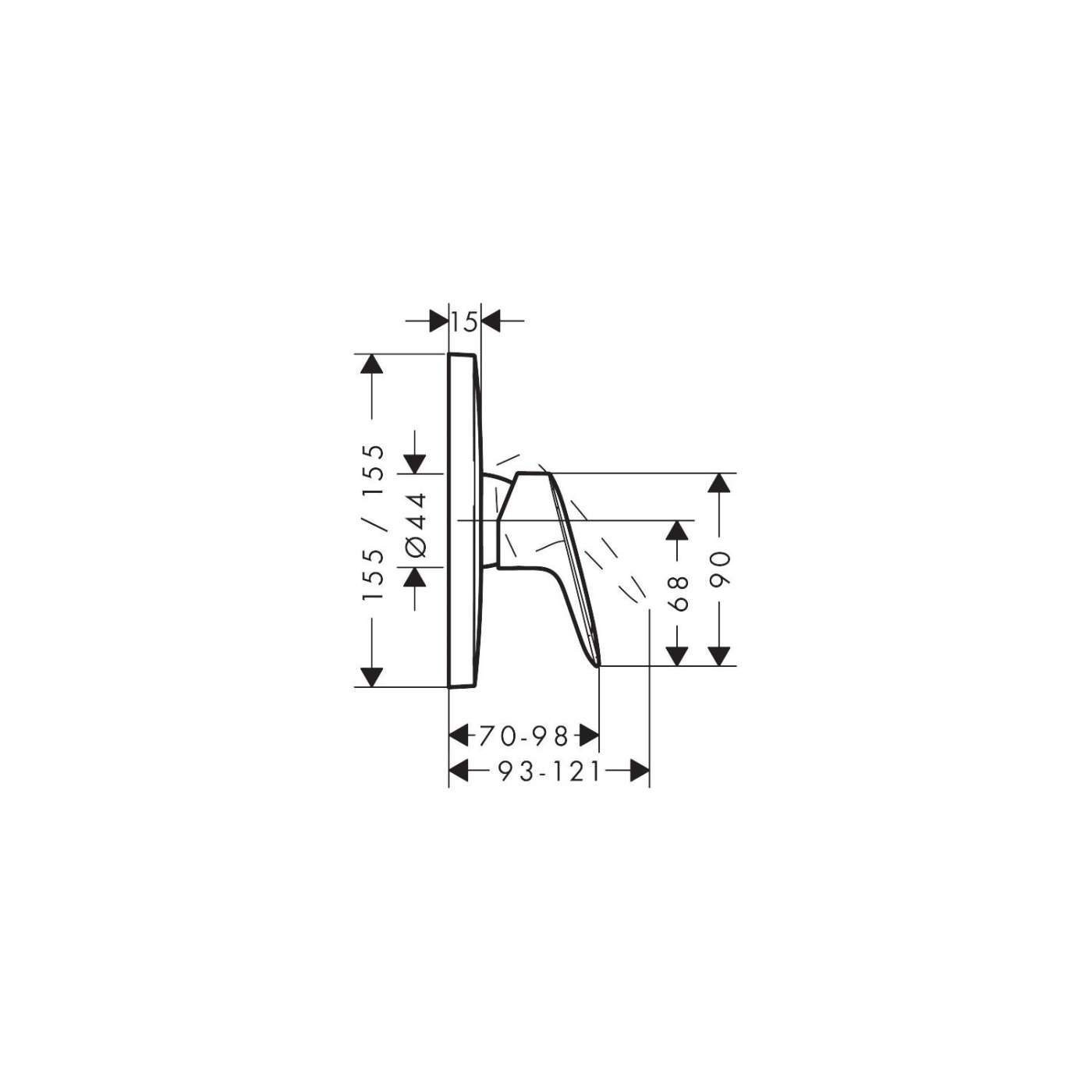 Hansgrohe Logis Chrome mešač 71605000
