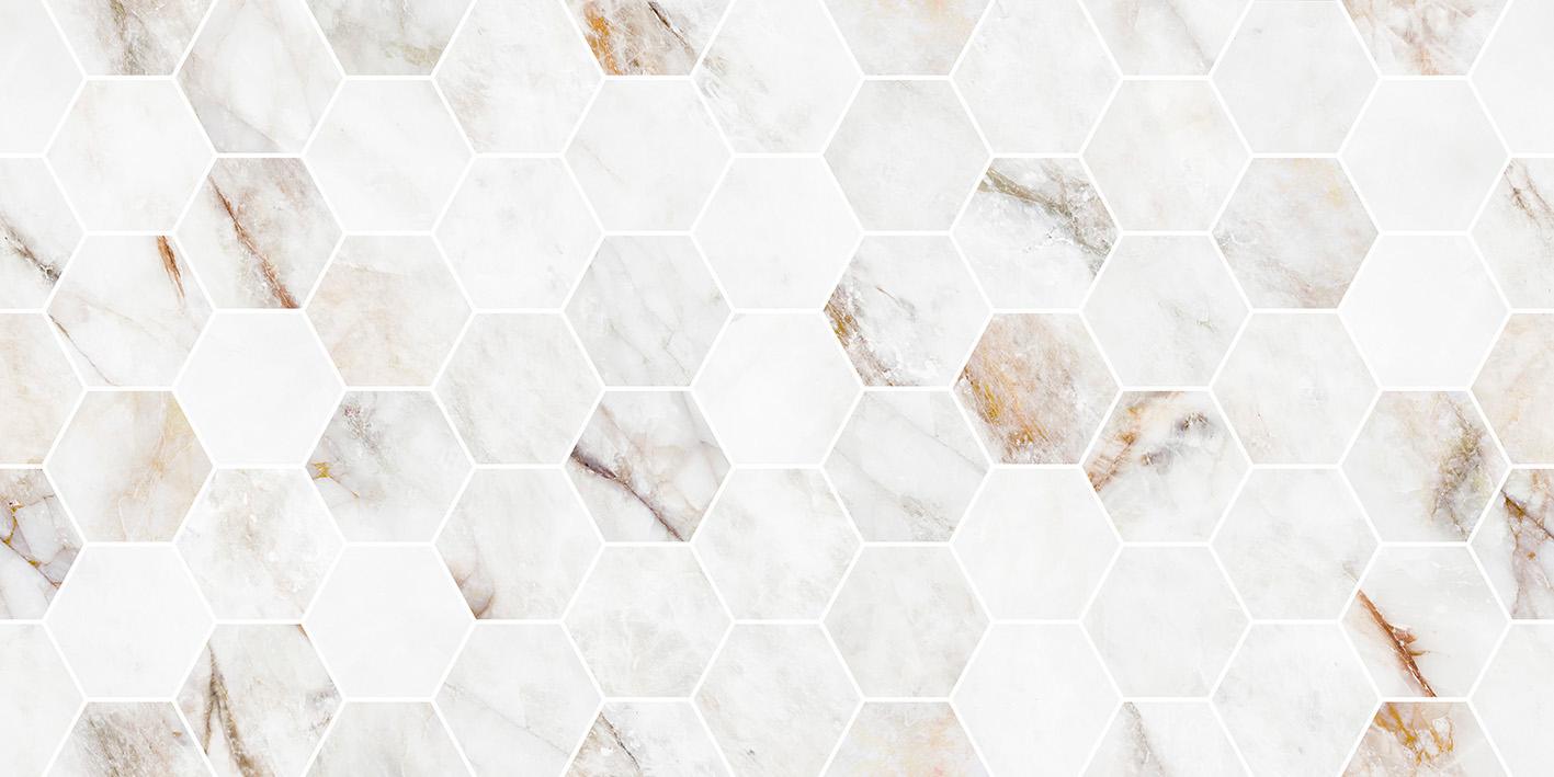 Keramika Kanjiža Marvel Hexagon 30x60 8,8mm pločica zidna 1.080 51.840