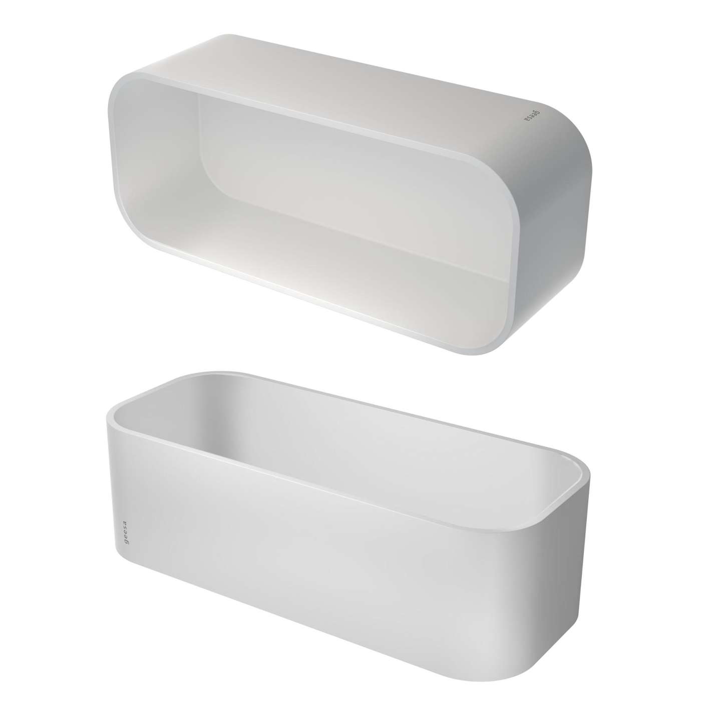 Geesa Frame White/Chrome korpa (polica) za tuš kabinu 918901-02