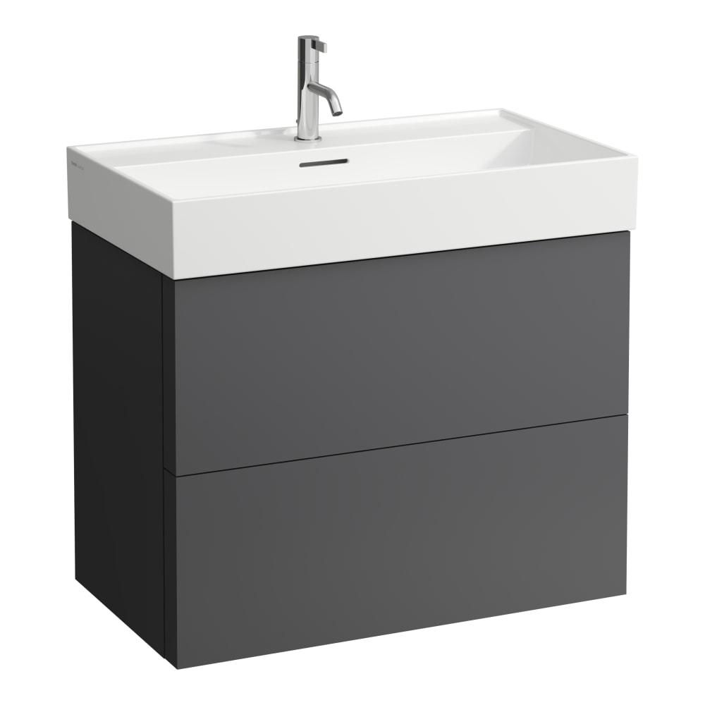 Laufen Kartell White umivaonik (lavabo) 80x46x12 konzolni i nadgradni sa rupom za bateriju i prelivom 8.1033.6.000.104.1