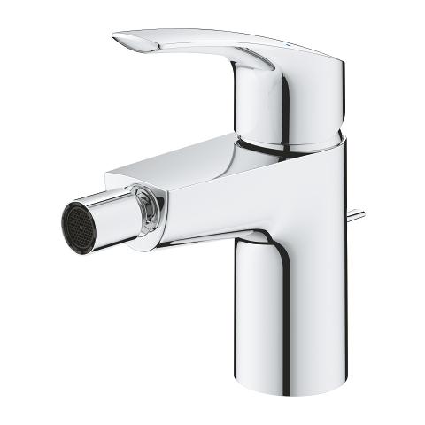 Grohe Eurosmart Chrome baterija (slavina) za bide sa odlivnim ventilom sifona pop-up 84mm  32929003