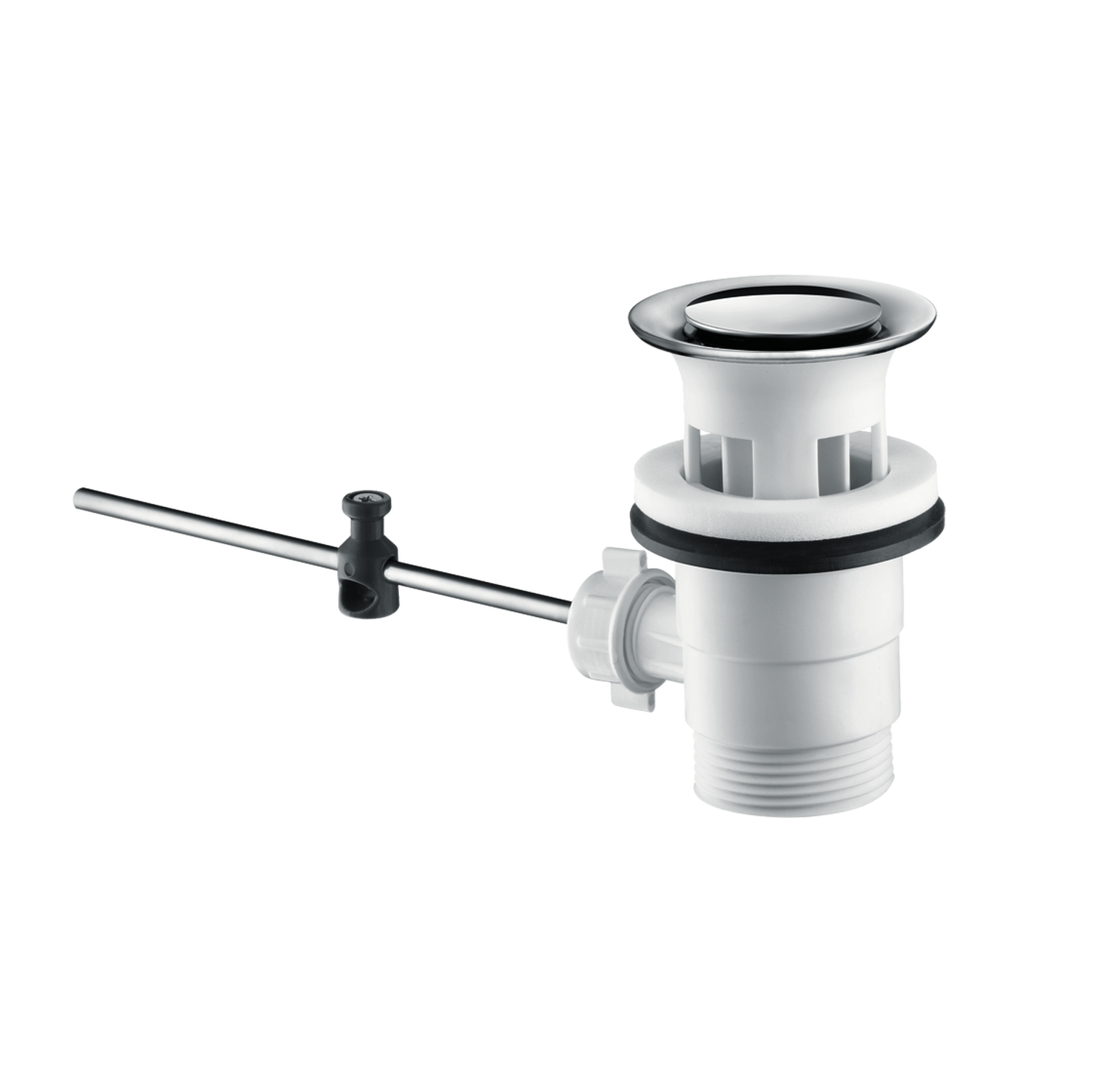 Hansgrohe Logis 110 Chrome baterija (slavina) za bide sa odlivnim ventilom sifona pop-up 71201000