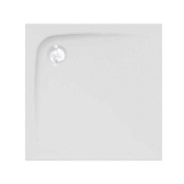 Kolpa San Evelin Tray Q White 80x80x4.2 tuš kada četvrtasta ugradna od sanitarnog akrila sa odlivom Ø90mm 593280