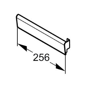 Hüppe Select+ Wiper Matt Silver čistač stakla za tuš kabine i paravane sa kačaljkom SL2501.087