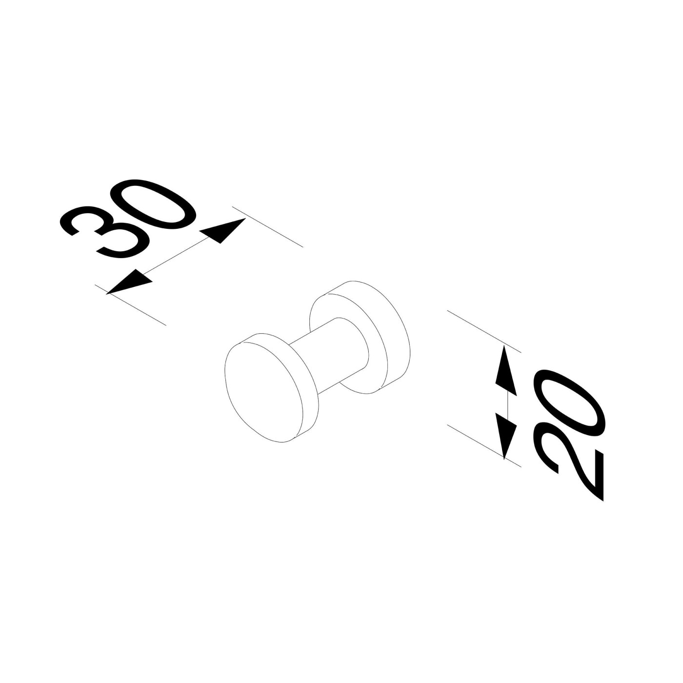 Geesa Nemox Brushed Metal Black kukica (vešalica) za peškir 916513-09