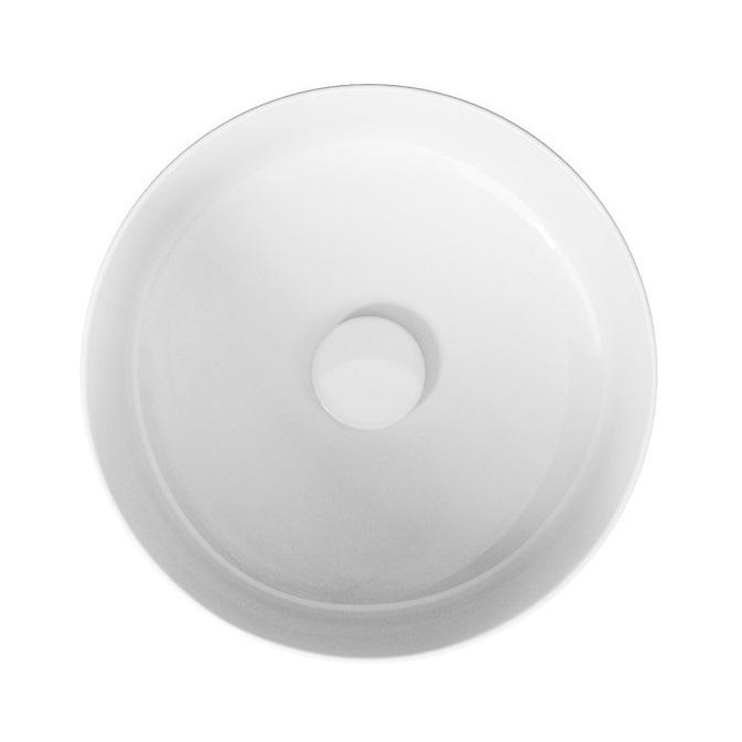 Cersanit Crea 38 White umivaonik (lavabo) 38x38x13,5 nadgradni okrugli K114-020