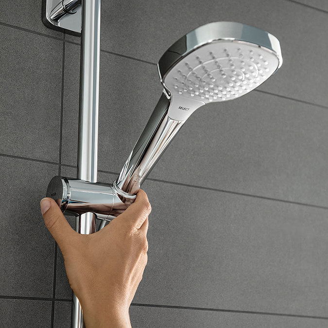 Hansgrohe Croma Select E Multi 110 White/Chrome ručni tuš sa 3 vrste mlaza 26810400