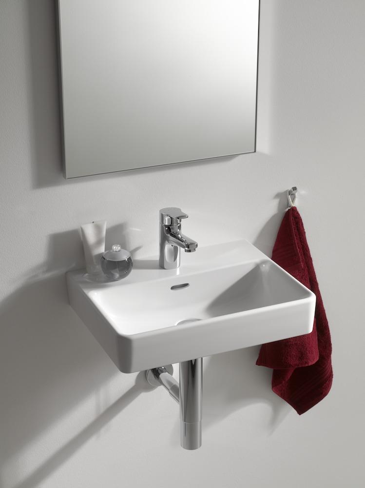 Laufen Pro S White umivaonik (lavabo) 45x34x8,5 konzolni sa rupom za bateriju 8.1596.1.000.104.1
