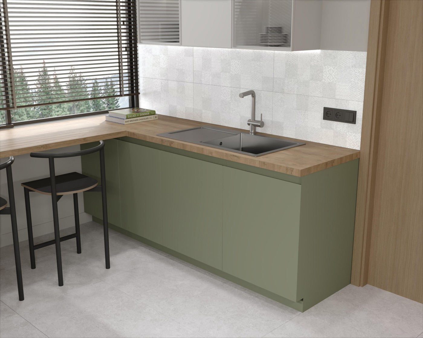 Zorka keramika Futura Decor Dark Grey 30x80 10mm pločica zidna 1.440 51.840