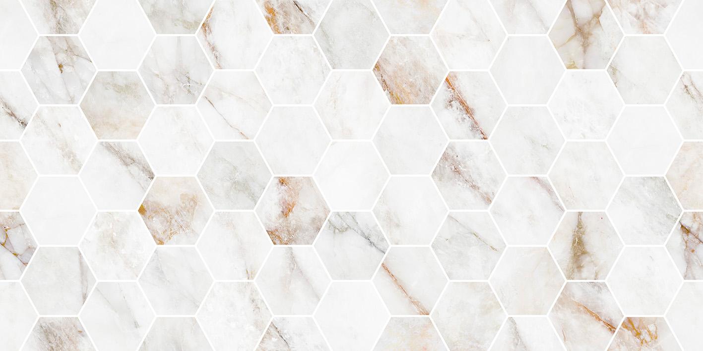 Keramika Kanjiža Marvel Hexagon 30x60 8,8mm pločica zidna 1.080 51.840