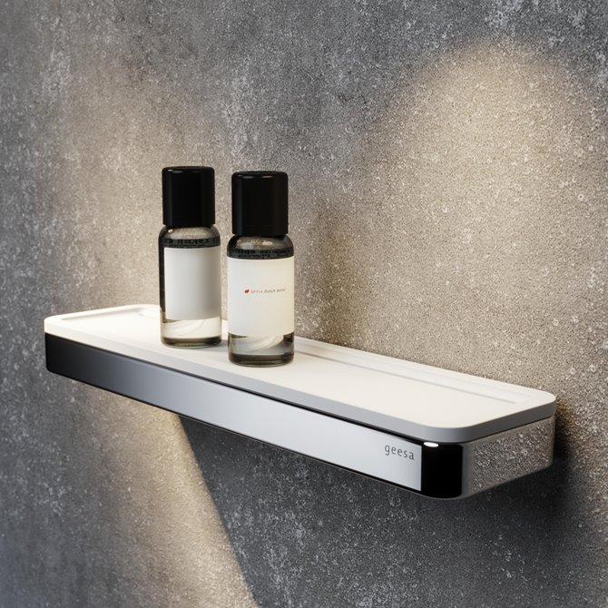 Geesa Frame 260 White/Chrome polica 918805-02