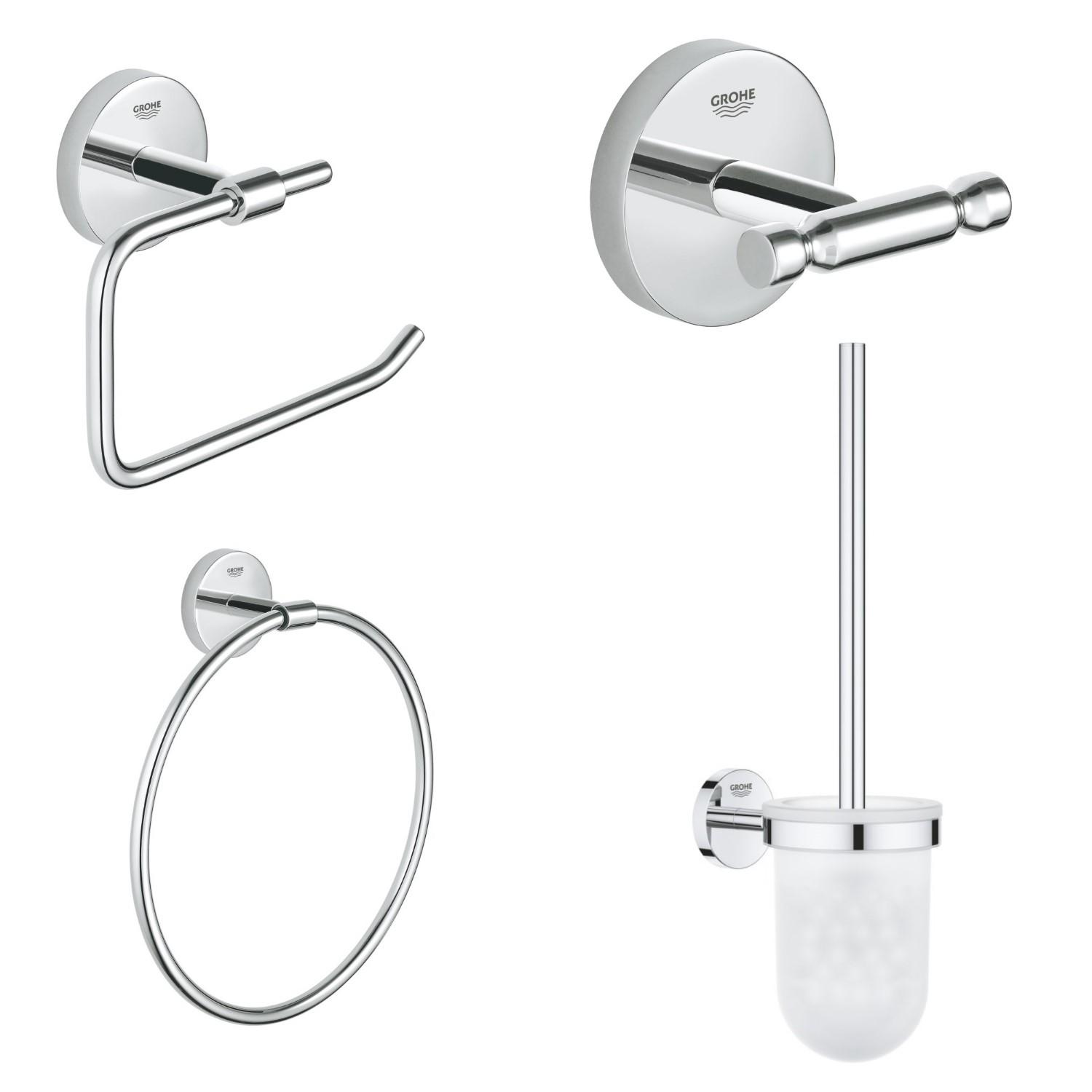 Grohe Bau Cosmopolitan Chrome držač toalet papira bez poklopca 40457001